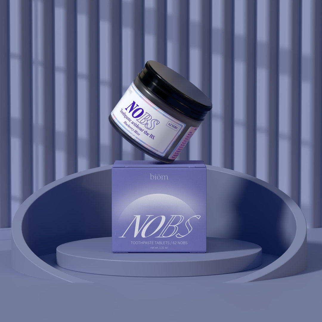 NOBS Toothpaste Tablets (Blueberry Bliss)
